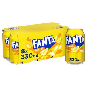 Fanta Lemon 8Pk 8X330Ml
