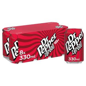 Dr Pepper Zero 8Pk 8X330Ml