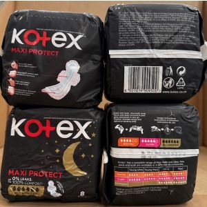 Kotex Maxi Protect All Nighter 8s