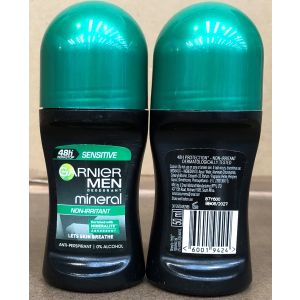 Garnier Roll On 50ml For Men Sensitive (8x6)