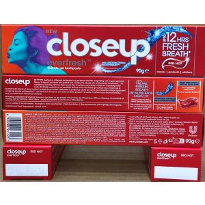 Close Up Toothpaste 90g Red Hot
