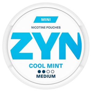 ZYN Nicotine Pouches  Cool Mint Mini Medium 3 mg (48x5)