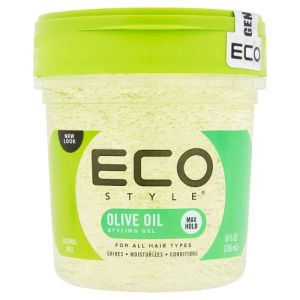 Eco Style Gel 8oz Olive Oil Green