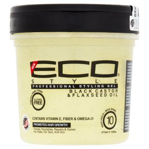 Eco: Styling Gel - Black Castor & Flaxseed