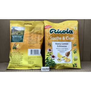 Ricola Honey Lemon & Echinacea Bag 75g