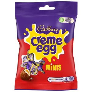 Cadbury Dairy Milk Crème Egg Mini Bag 78G Crème Egg Minis Bag 78G