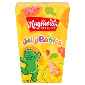 Maynards Bassetts Jelly Babies Carton 350G