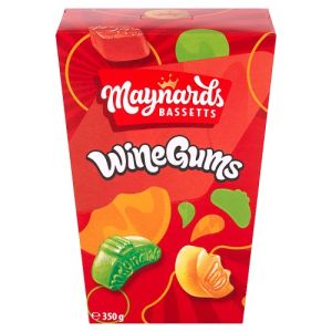 Maynards Bassetts Wine Gums Carton 350G