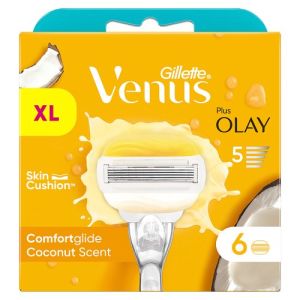Gillette Venus XL Comfortglide Blades 6pk Coconut Scent