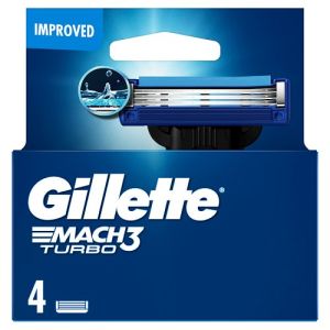 Gillette Mach 3 Turbo Blades 4’S 