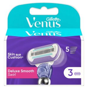 Venus Deluxe Smooth Swirl Blades 3 Pack