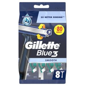 Gillette Blue 3 Disposables 8Ct
