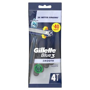 Gillette Blue 3 Disposables 4Ct