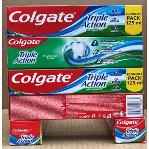 Colgate 125ml Triple Action ToothpasteGB-LV-LT-CZ-PL-RO