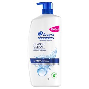 H&S Shampoo 1Ltr Classic Clean