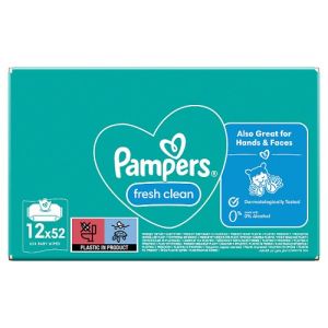 Pampers Baby Wipes Scented 1x(12x52s)