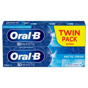 Oral B T/Paste 75ml Arctic Fresh (Twin Pack)
