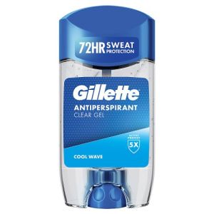 Gillette Antiperspirant Clear Gel 70ml Cool Wave