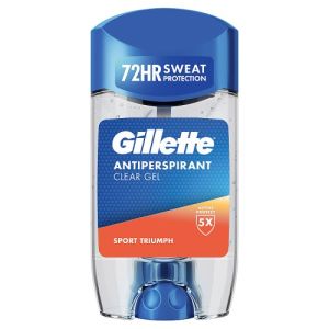 Gillette Antiperspirant Clear Gel 70ml Triumph