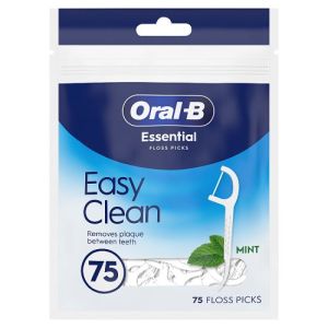 Oral B Floss Picks 75pk Easy Clean 