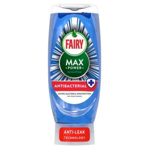 Fairy Max Power Hand Dishwashing Anti Bac Eucalyptus 450Ml Csx8