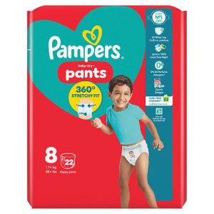 Pampers Baby Dry Pants S8 22X Essential Pk