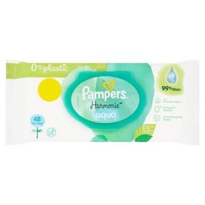 Pampers Harmonie Aqua Baby Wipes 48s
