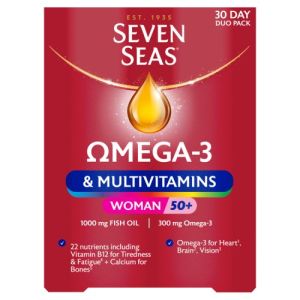 Seven Seas Omega 3 & Multivits Woman 50+ 60s