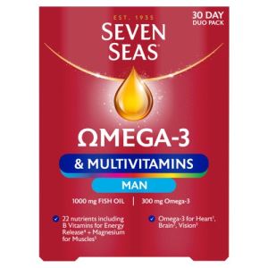 Seven Seas Omega 3 & Multivitamins Man 60s