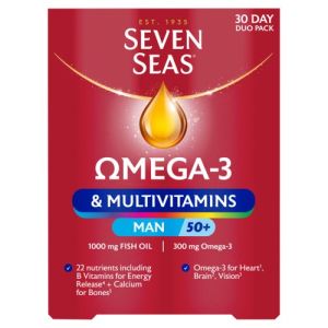Seven Seas Omega 3 & Multivits Man 50+ 60s