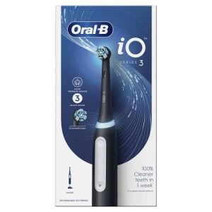 Oral B Electric T/Brush IO3 Matt Black Ultimate