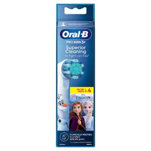 Oral B T/Brush Heads Kids Frozen II 4s