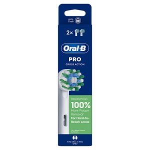 Oral-B Cross Action Refill Heads 2Pk
