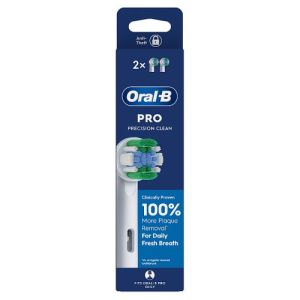 Oral B T/Brush Heads Pro Precision Clean 2s
