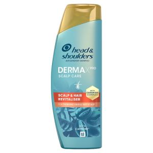 Head & Shoulders Derma X Pro Revitalise Shampoo For Dry Scalp And Thinning Hair 300Ml
