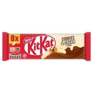 KIT KAT 2 Finger Cookie & Cream Multipack 8 Pack