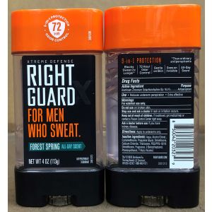 Right Guard APD Stick 4oz Xtreme Defense Forest Spring