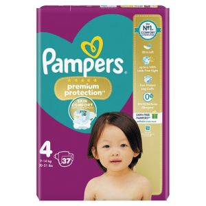 Pampers Premium Protection Size 6, 28 Nappies, 13+Kg, Essential Pack