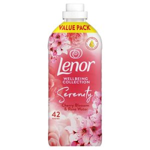 Lenor Fabric Conditioner Cherry Blossom & Rose Water 1386Ml (42 Washes)
