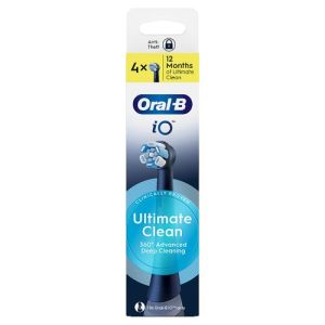 Oral B T/Brush Heads iO Ultimate Clean Black4s