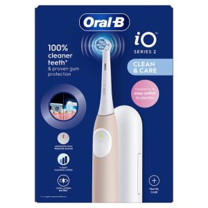 Oral B Electric T/Brush IO2 Pink + Travel Case