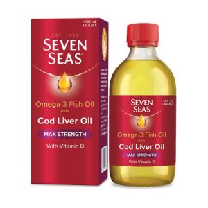 Seven Seas Cod Liver Oil Max Strength 450ml