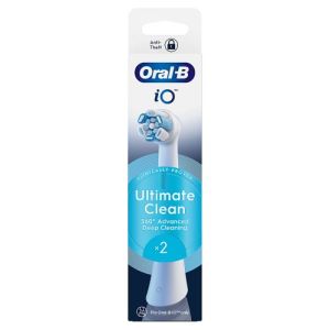 Oral B T/Brush Heads iO Ultimate Clean White 2s