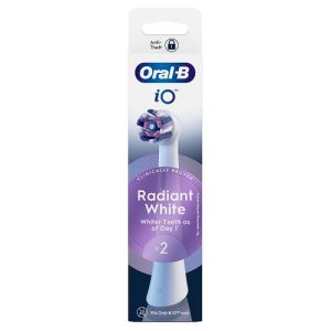 Oral B T/Brush Heads iO Radiant White White 2s