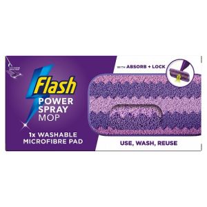 Flash Powermop Microfibre Pad 1Ct
