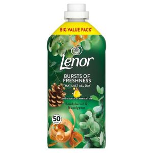 Lenor Fabric Conditioner Euaclyptus & Sandalwood 1650Ml (50 Washes)