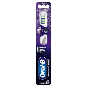 Oral-B Pulsar Medium Toothbrush Pro 3D White  (HB)