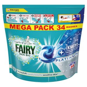 Fairy Platinum+ Pods 34s Stain Remover