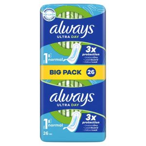 Always Ultra Day Sanitary Towels Normal 26s