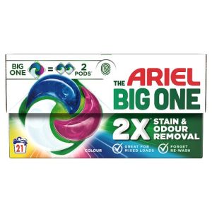 Ariel Laundry Detergent Liquid Pods Color Fresh 21Ct 21Washes Csx4(Big One)